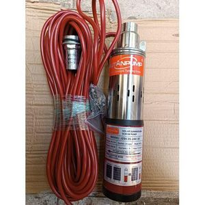 RUTANPUMP Water Supply Solar Submersible Pump, 50m High 250W