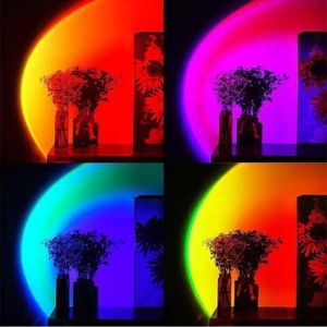 Sunset Lamp Dimmable Sunset Lamp Coloured Sunlight Lamp 