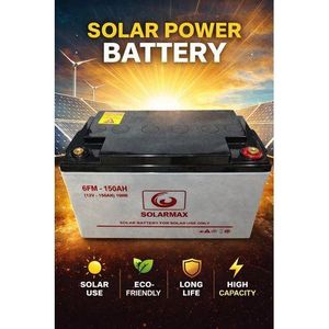 Solarmax  150AH Solar Battery Special Offer Gel Maintenance Free