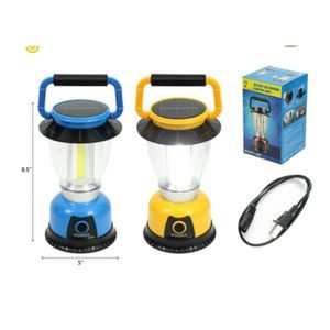 Rechargeable Solar Camping Lamp with USB Charging