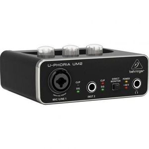 Behringer U-phoria Um2 2x2 Usb Audio Interface