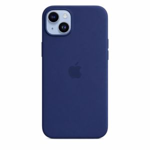 Silicone Case for iPhone 14 Plus, Dark Blue, Silicon