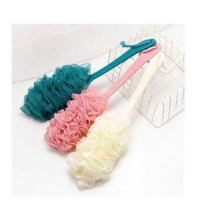 Long Handle Back Brush Body Scrubber Brush Shower Brush Loofah-1pc
