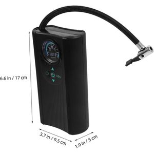 12V Portable Tire Inflator Air Compressor 150PSI 120W Car Air Pump Fast Inflation Pressure Gauge Universal Cars Bikes Balls Emergency ToolGENERIC