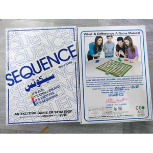 Sequence Board Game – Strategy Game for Family, Friends and Team Play