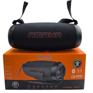 Amaya J4 Xtreme 4 Portable Bluetooth Speaker Aux/USB/TF Card 8H Playback Time 8000mAh-80W