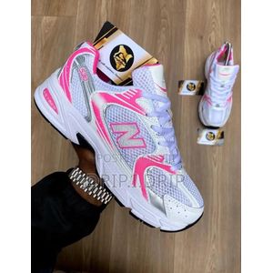 New Balance NB 530 WHITE/PINK SNEAKERS
