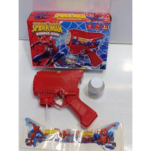 Spider Hero Bubble Blaster Toy with Bubble Solution