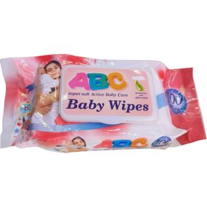 ABC Super Soft Active Baby Wipes With Aloe Vera & Alcohol Free bc