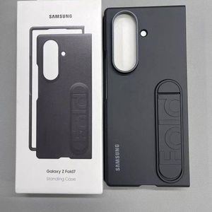Samsung Galaxy Z Fold 7 official Silicone Phone Case Protective Cover with Stand, Secure Grip, Soft, Comfortable Design