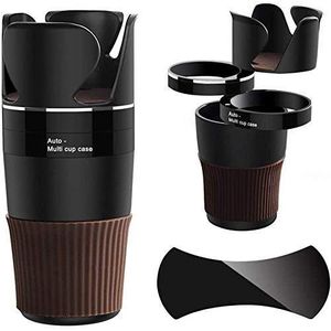 Adjustable 5-in-1 Multifunctional Rotating Car Cup Holder