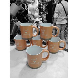 Ceramic Beautiful And Classy Mugs/Cups For Tea/Coffee-Set(6)