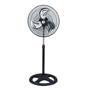 Nunix Standing Fan With Strong Wind Supply, Metallic Blades 