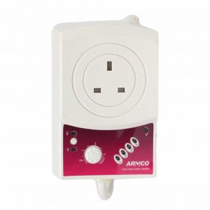 Armco  AVP-13A100 13Amp Volt Switcher – Voltage Protector with Adjustable Sensitivity, Automatic Disconnect & Reconnect, 3-Minute Time Delay – 5-Year Warranty