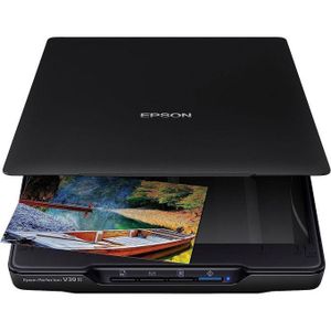 Epson Perfection V39 II Color Photo and Document Flatbed Scanner with 4800 dpi Optical Resolution