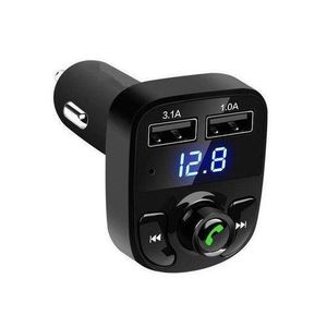 Car bluetooth music player Modular USB charger FM transmitter MP3 player