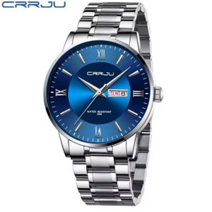 Crrju CLASSIC  MEN DAY & DATE GENTS WATCH