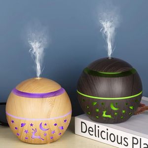 Mushroom humidifier diffuser with led light +Gift