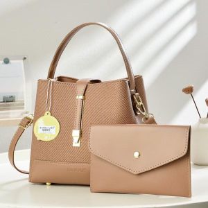 2 in 1 official classy stylish shoulder leather handbag 
