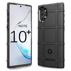 Samsung Galaxy Note 10 Plus Case, (Rugged Shield) TPU Solid Armor Tactical Protective Cover Case