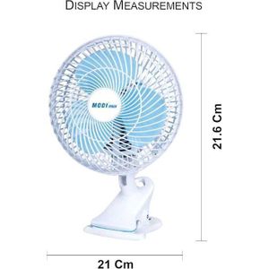 Modi Mini Clip Fan with Strong Clamp & Adjustable Angle