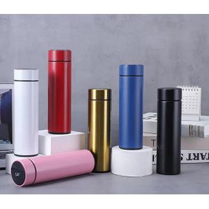 Smart LED Temperature Display Tumbler Flask – Stainless Steel Vacuum Insulated Thermos Bottle