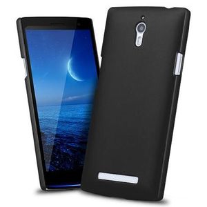 Black Soft Silicone Back Cover Case for OPPO Find 7– Slim, Shockproof & Anti-Slip Protection