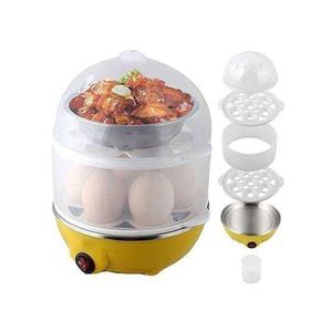 Double Layer Egg Boiler Egg Vegetable/Corn Steamer
