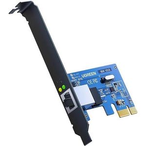 Ugreen US230 Gigabit PCI Express Network Adapter – 10/100/1000Mbps Ethernet PCIe x1 LAN Card for Desktop PC with High-Speed Gigabit Network Connectivity