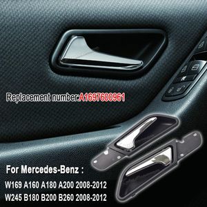 CHROME INNER DOOR HANDLE COVER TRIM BEZEL FRAME BOWL FOR CITROEN