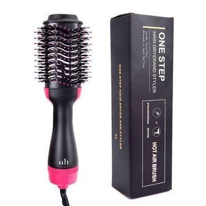 One Step  Air Comb 3 In 1 One-Step Air Dryer Brush Styler And Volumizer Hair Sightener Curler Dry & Wet Hair Use Hair Brush