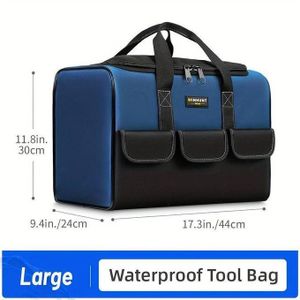 20 Inch Oxford Cloth Waterproof Tool Bag, Electrician Tool Bag