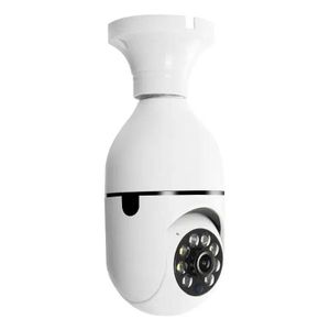 1080P Panoramic 360° WiFi Bulb Camera with Night Vision and Motion Detection