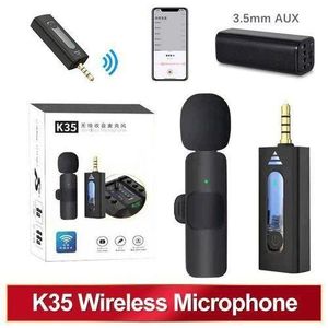Microtech K35 Wireless Microphone Dual Mic 100% Authentic for Smartphone, DSLR Camera and Speakers