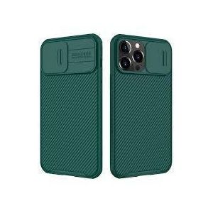 Nilkin iPhone 12 mini  CamShield Pro Slider Camera Close & Open Double Layered Protection TPU + PC green