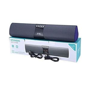 Wster  WS-1822 Portable Wireless Speaker With FM Radio USB TF Mp3 Player And Built-in Rechargeable And LED Displaying