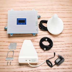 Safaricom Airtel Support Tri Band GSM Mobile Cell Phone Networks Signal Booster 