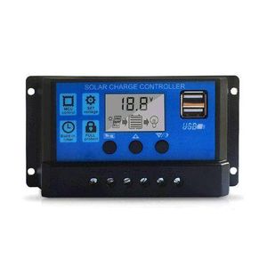 100A Solar Charge Controller, Upgraded Solar Panel USB Port