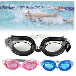 Waterproof Kids Swimming Googles Leakproof Girls Boys Swim Blue