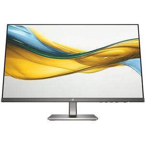 HP Series 5 Pro 524da 23.8" Full HD Monitor, Integrated Speakers, Height & Tilt Adjustable Stand, Black