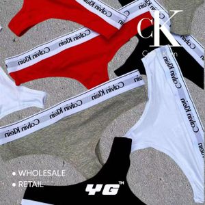 Fashion Clips Calvin Klein pure cotton ladies panties 3 pieces