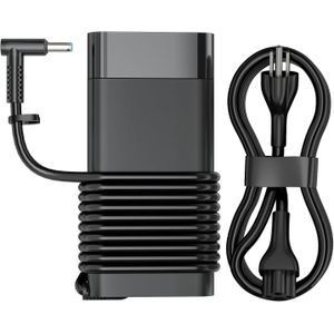 HP 150W AC Adapter Fit for ZBook 15 16 17 15u 15v G3 G4 G5 G6 G7 G8 G9 Studio, Victus 15 OMEN 15 17 Pavilion Gaming Laptop Charger 15 17, TPN-CA11 TPN-DA09 917649-850 19.5V 7.7A Power Supply