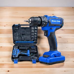 Main-one 	Cordless Convenience DIY Household Professional Cordless Drill With Drilling And Impact Functions
