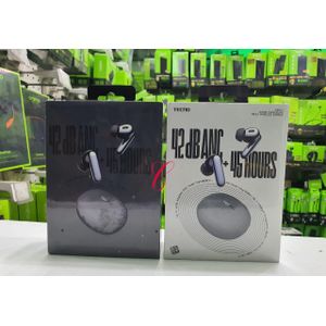 Tecno TU01 True 1 Earbuds – Immersive Audio & Sleek, Pocket-Friendly Design