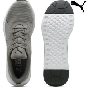 Puma Running Shoes Flyer Lite  - Grey/white