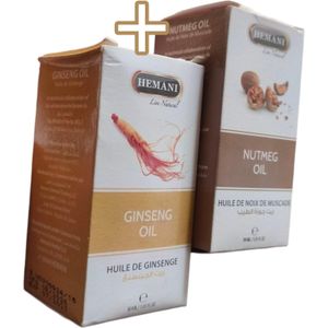 Hemani Gınseng Oil + Nutmeg Oil