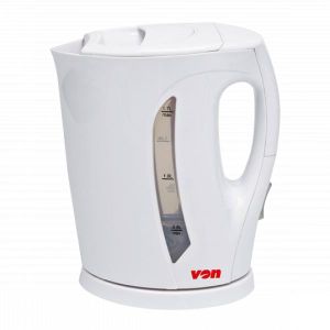 VON VSKL17MSW Electric Kettle – 1.7L Cordless White Kettle with Auto Shut-Off