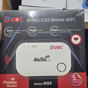 BVOT M88 Pocket Mobile WiFi Router Wireless Hotspot 4G/5G Portable High-Speed Internet for Travel & Work