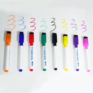 Magnetic Dry Erase Markers (8 Pack) Low Odor White Board Markers With  Erasers For Kids Teacher Supplies For Classroom Work On Wh - Whiteboard  Marker - AliExpress
