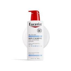 Eucerin Skin Calming itch soothing Lotion designed to soothe and hydrate dry, itchy skin-500ml
